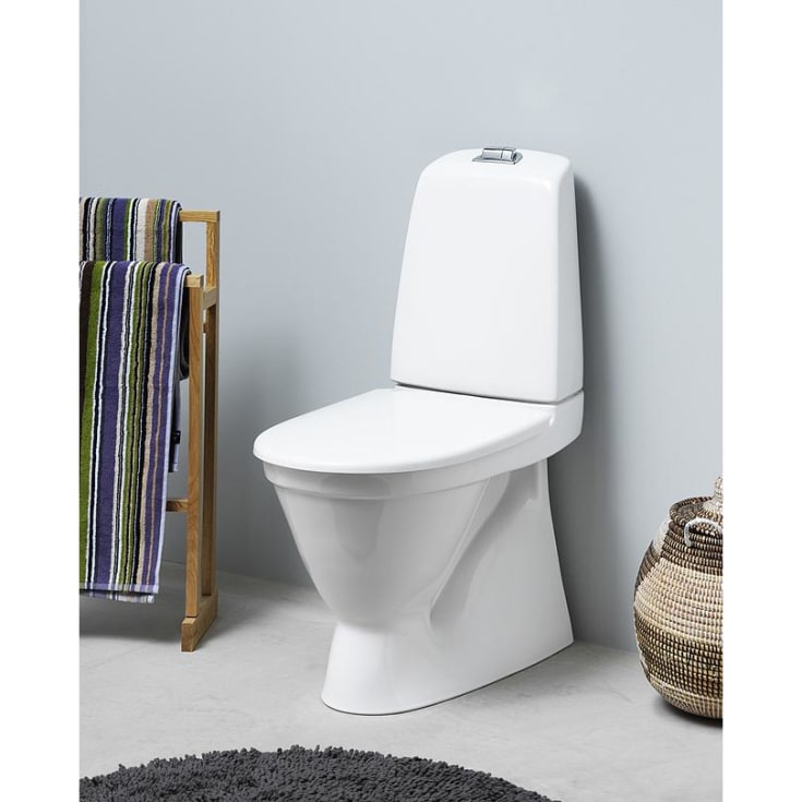 Gustavsberg Nautic 5500 toalett, hvit