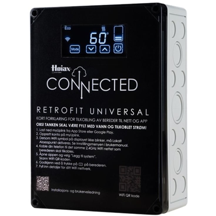 Høiax Connected RetroFit Universal, uten varmeelement