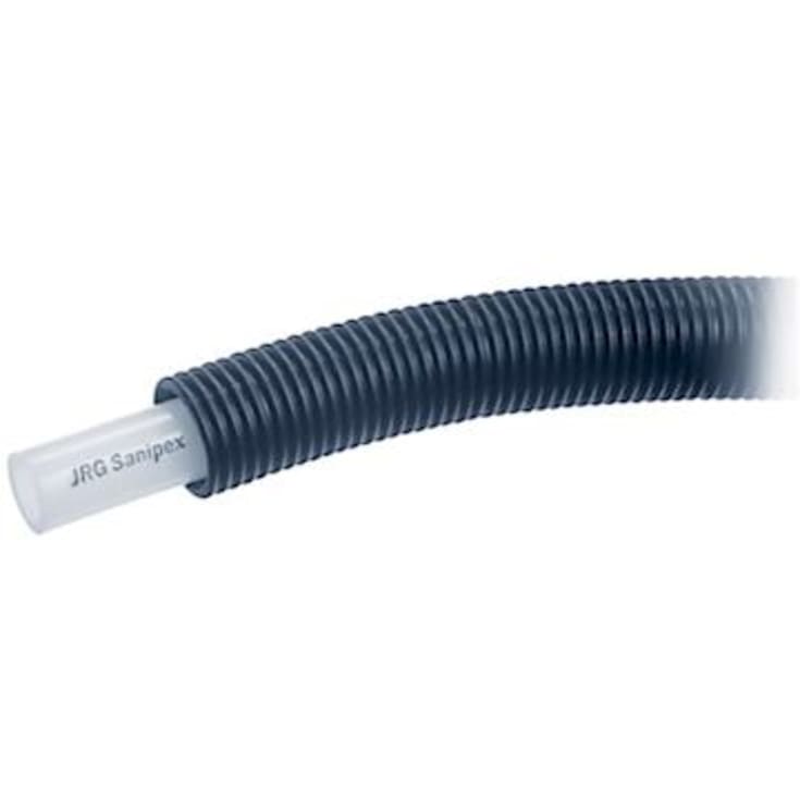 Sanipex universal pex rør-i-rør til vann og varme, 12 mm, 50 m