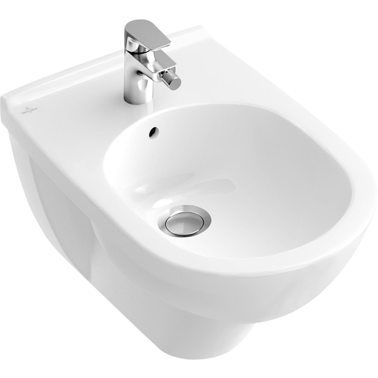 Villeroy & Boch O.novo vegghengt bidé, 36x56 cm, hvit