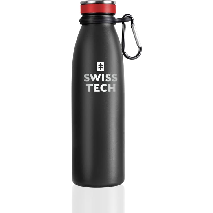 SWISSTECH drikkeflaske 500 ml, sort
