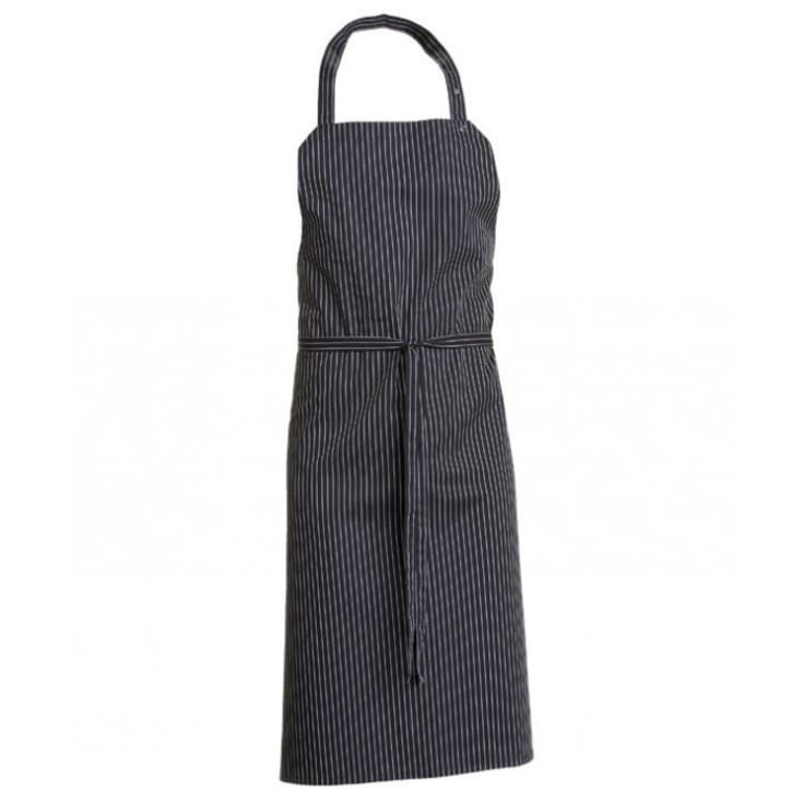 Nybo Workwear smækforklæde, Sort/Hvid, ONESIZE
