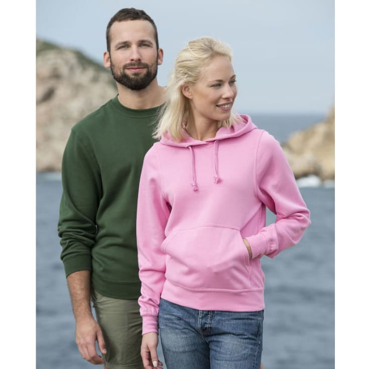 Clique Basic Roundneck sweatshirt, flaskegrøn, str. 2XL