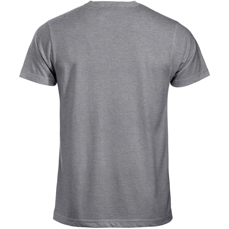 Clique New Classic T-shirt, Grå Melange, 4XL
