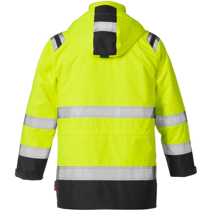 Fristads Airtech® 3-i-1 parkajakke 4036, Hi-vis Gul/Sort, M