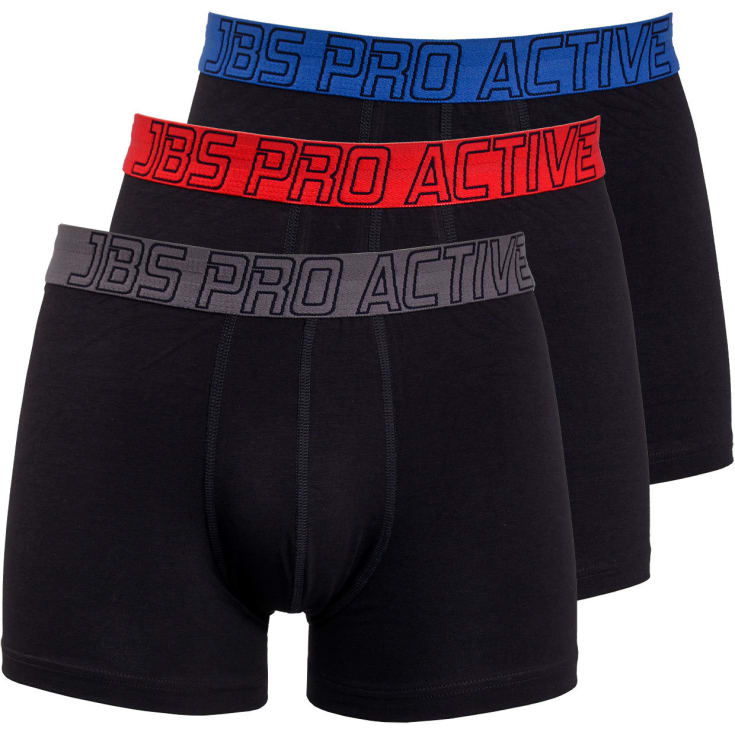 ProActive 3-pak boxershorts, Sort, 2XL