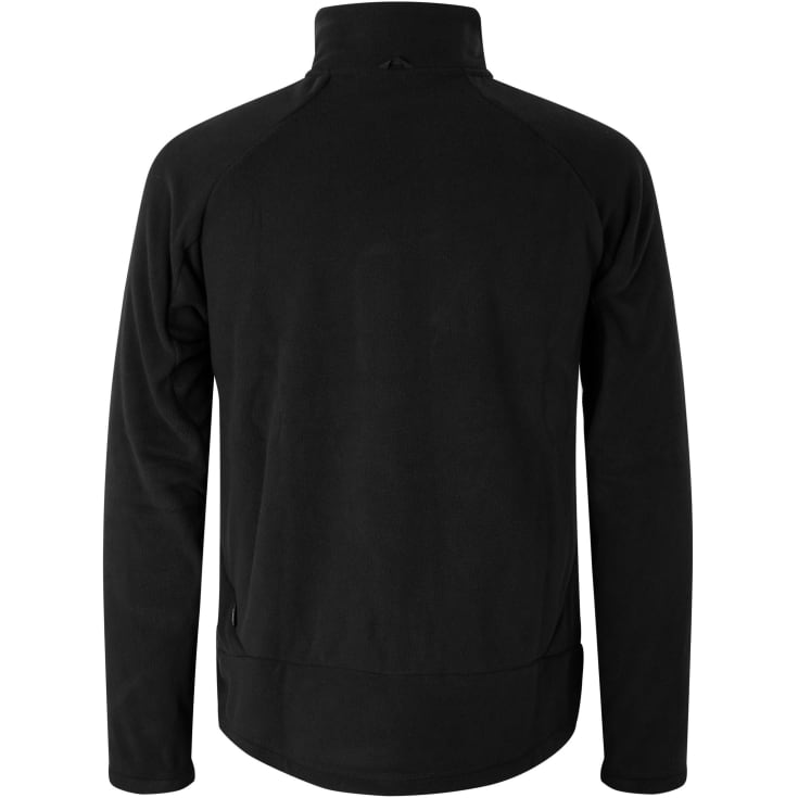 ID Zip'n'mix Active fleece cardigan, Sort, 4XL