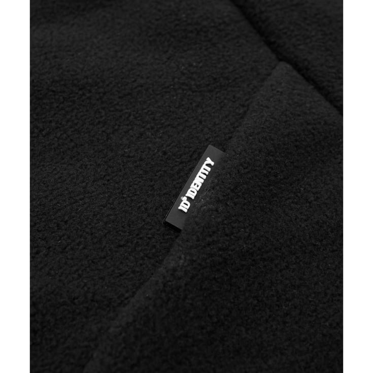 ID Zip'n'mix Active fleece cardigan, Sort, 4XL