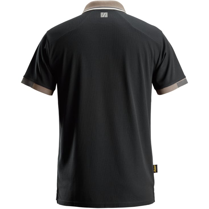 Snickers AllroundWork 37.5® Polo T-shirt 2724, Sort, 3XL