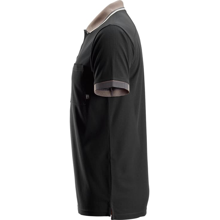 Snickers AllroundWork 37.5® Polo T-shirt 2724, Sort, 3XL