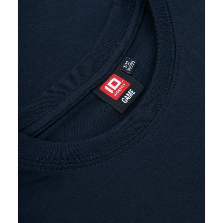 ID Game T-shirt til børn, Marine, 12-14 ÅR