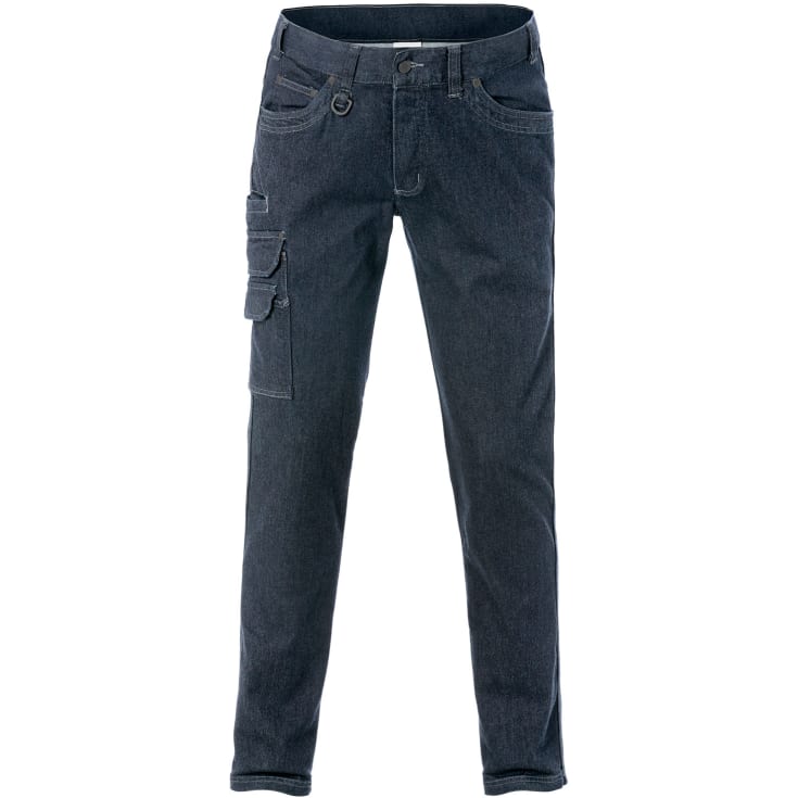 Fristads denim servicebukser 2501 full stretch, Indigoblå, C56