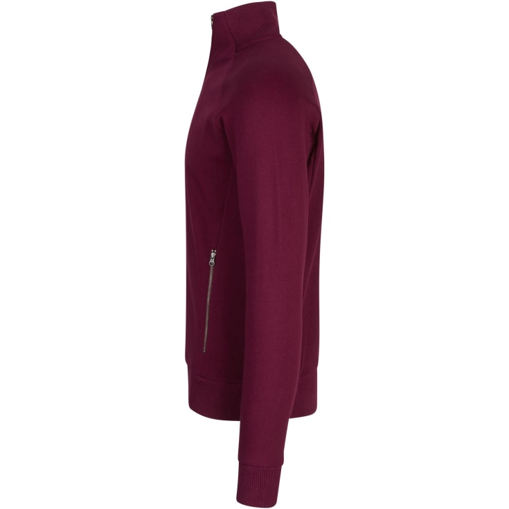 ID sweat cardigan, Bordeaux, M