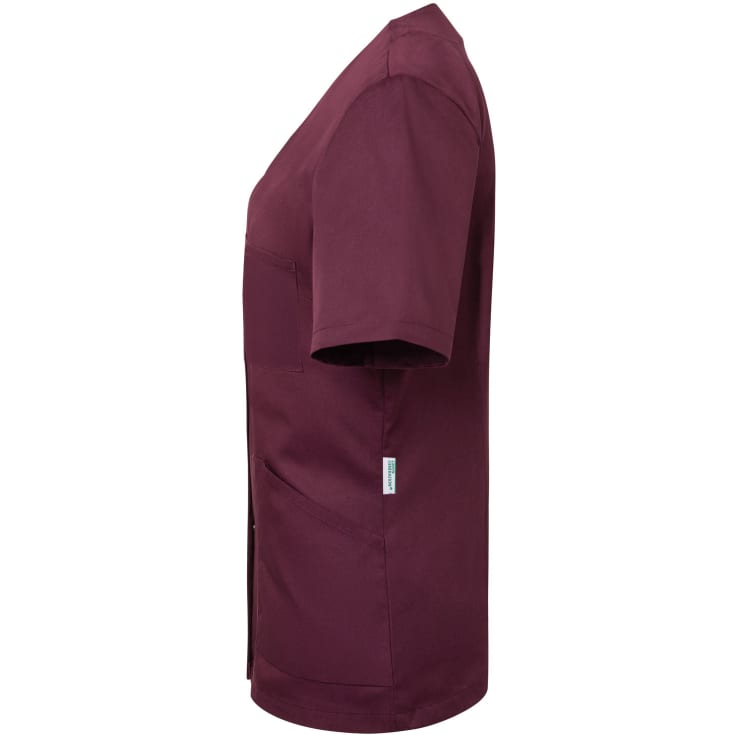 Karlowsky Essential kortærmet dame tunika, Aubergine, 52