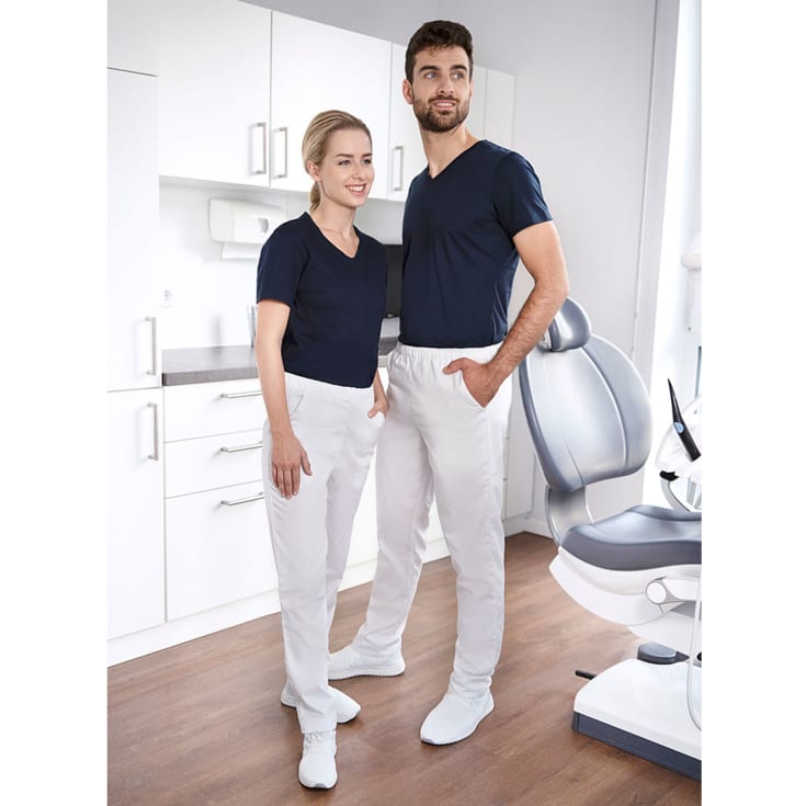 Karlowsky Essential byxor, vit, st 3XL