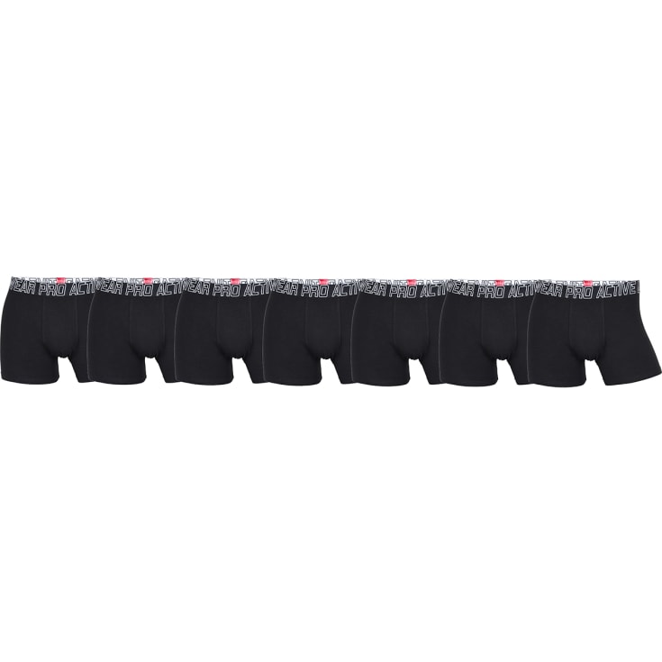 ProActive 7-pak Bambus boxershorts, Sort, M