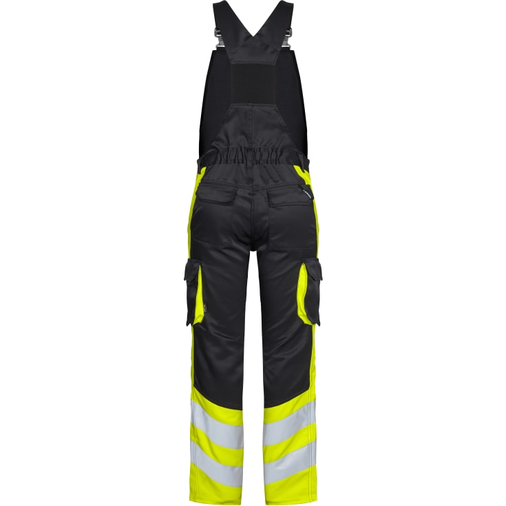 Engel Safety Light overalls, Sort/Hi-Vis Gul, 112