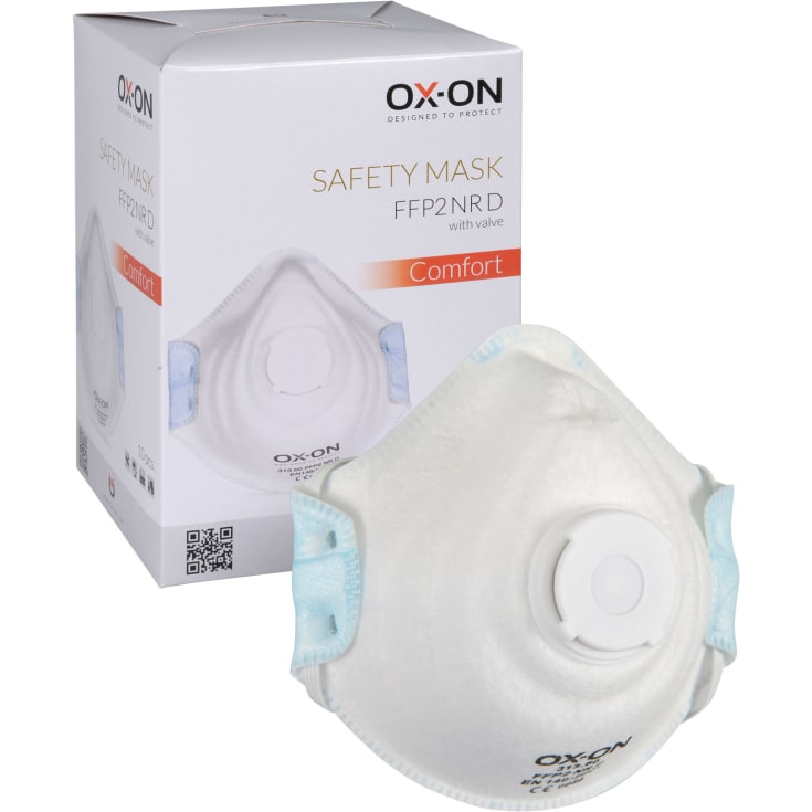 Ox-ON formstøpte støvmasker, 10-pak