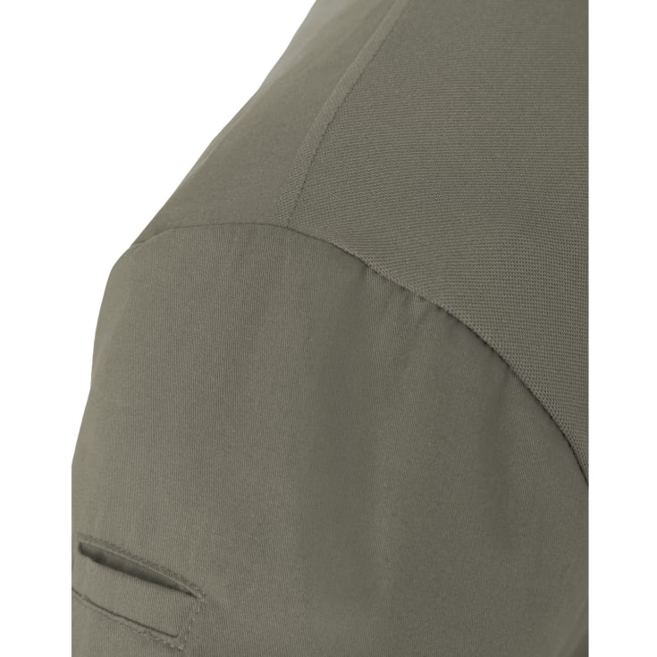 Karlowsky Performance dame langærmet polo t-shirt, sage, L