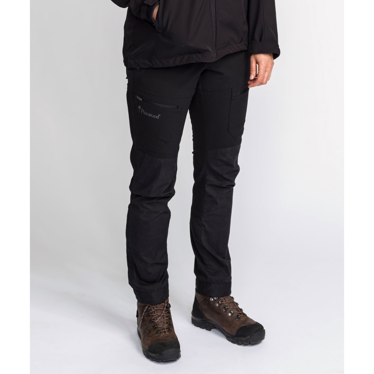 Pinewood Finnveden Hybrid damebukser, Sort, 36