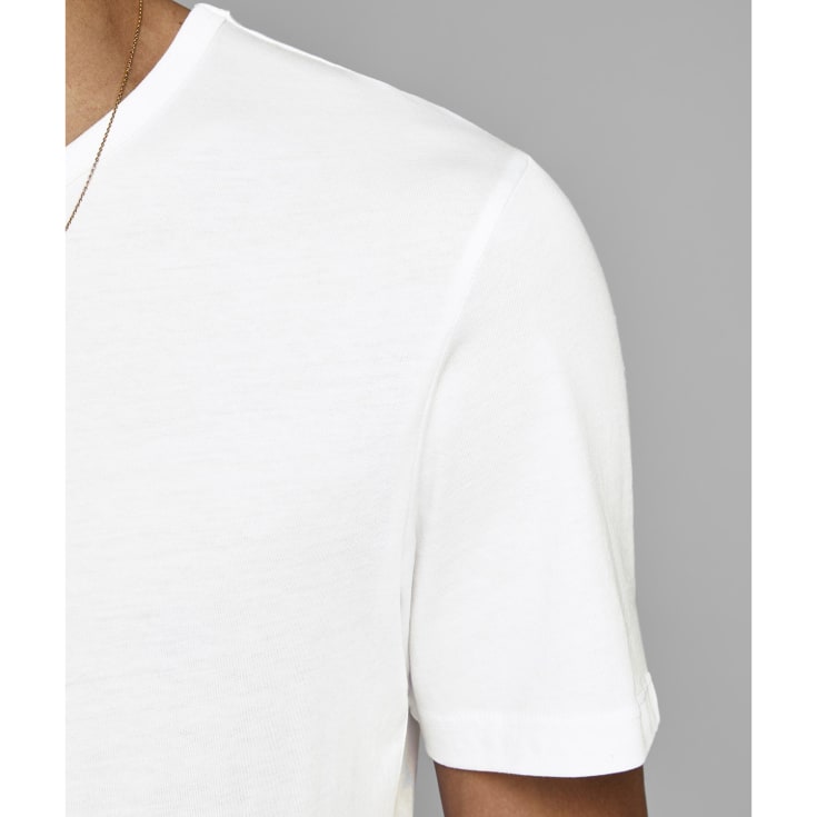Jack & Jones JABASIC 2-pak kortærmet undertrøje, Hvid, L