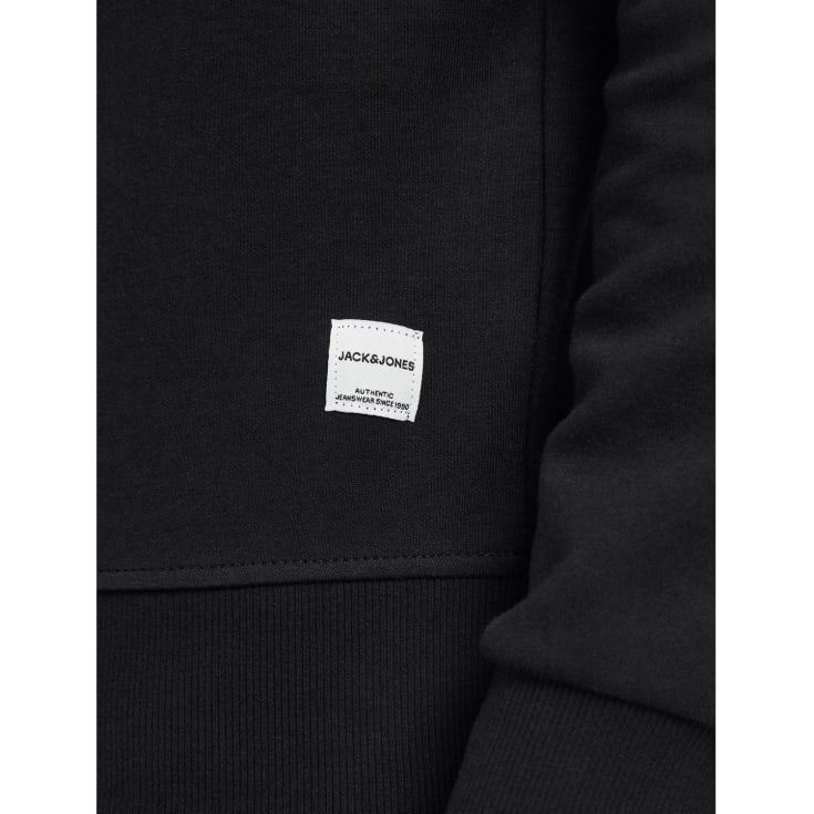 Jack & Jones JJEBASIC sweatshirt, Sort, 2XL