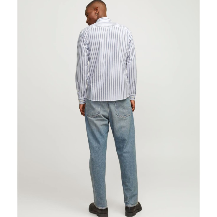 Jack & Jones JJEOXFORD Regular fit skjorte, Ensign Blue, 2XL