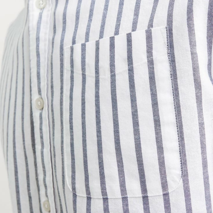 Jack & Jones JJEOXFORD Regular fit skjorte, Ensign Blue, 2XL