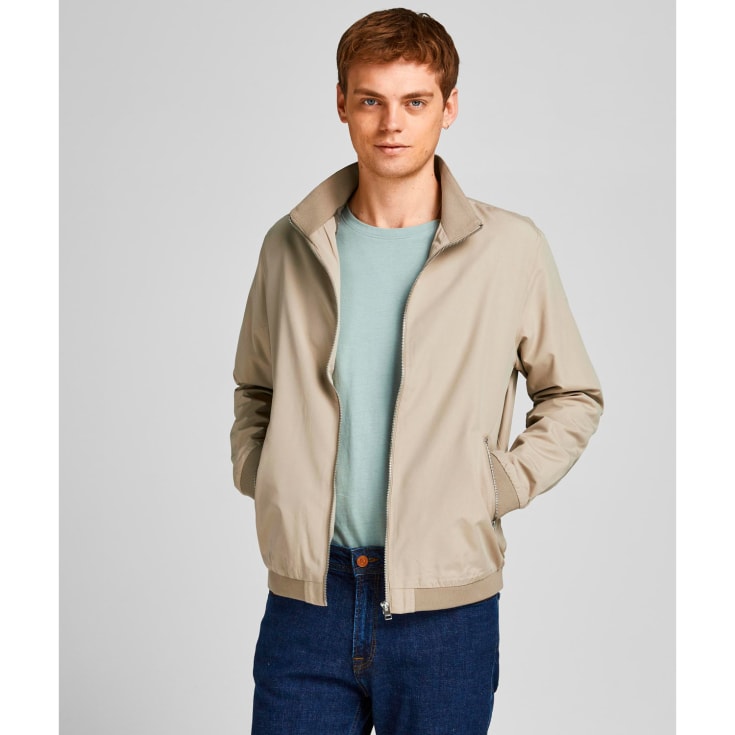 Jack & Jones JJERUSH HARRINGTON Bomberjakke, Crockery, XS