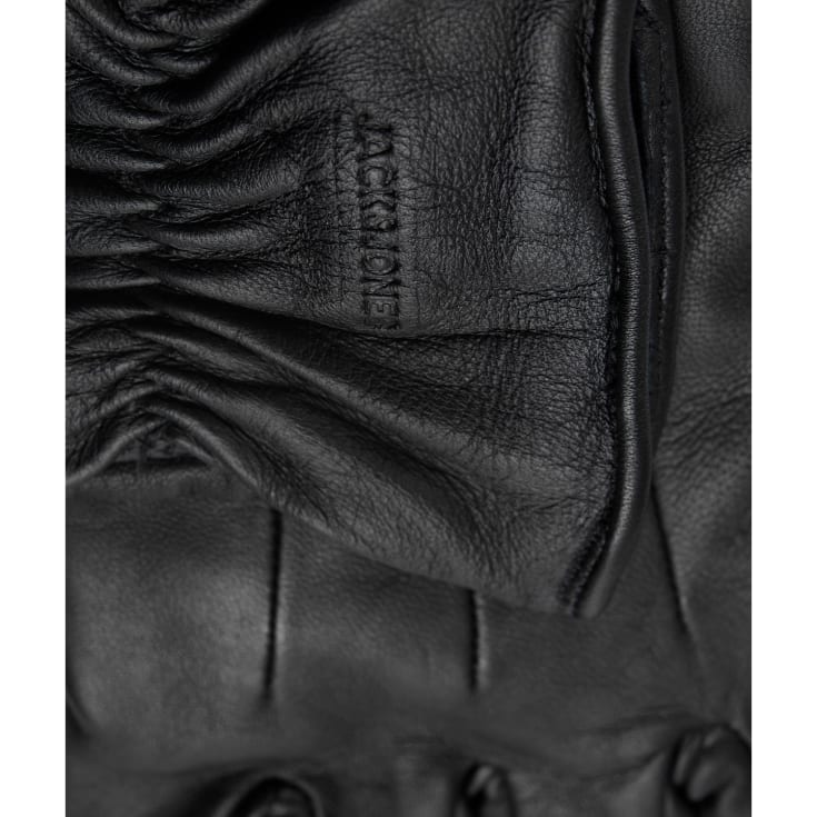 Jack & Jones JACMONTANA Læder handsker, Sort, L/XL