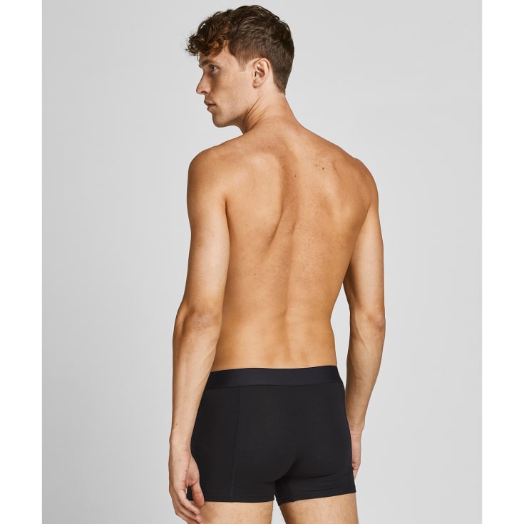 Jack & Jones JACBASIC 3-pak bambus boxershorts, Sort, L