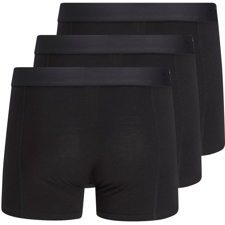 Jack & Jones JACBASIC 3-pak bambus boxershorts, Sort, L