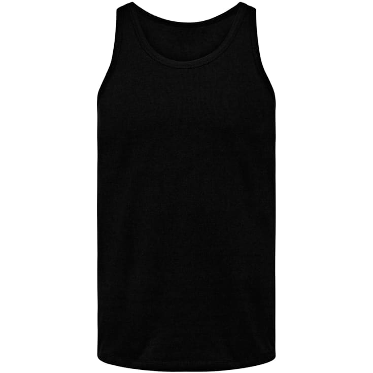Jack & Jones JABASIC 2-pak undertrøje, Sort, XL