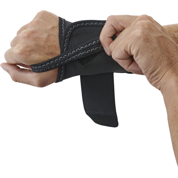 Ergodyne ProFlex 4000 håndledsstøtte med strop, Sort, M-VENSTRE