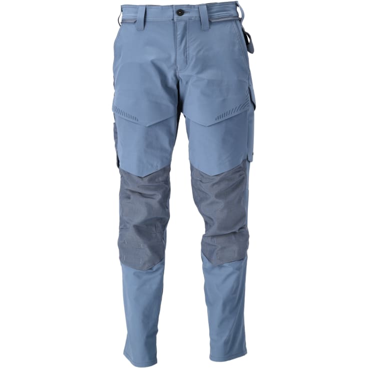 Mascot Customized arbejdsbukser med stretch, blÄ, str. 76C58