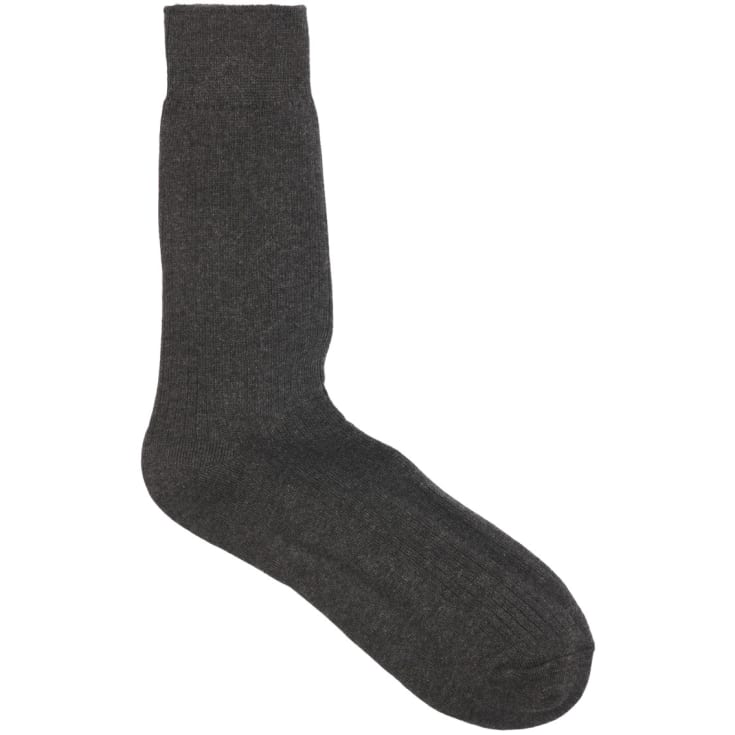 Jack & Jones JACPREMIUM 2-pak strømper, Black/Dark Grey Melange, ONESIZE