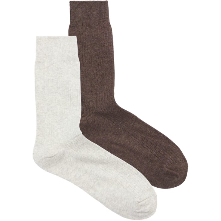 Jack & Jones JACPREMIUM 2-pak strømper, Light Grey Melange, ONESIZE