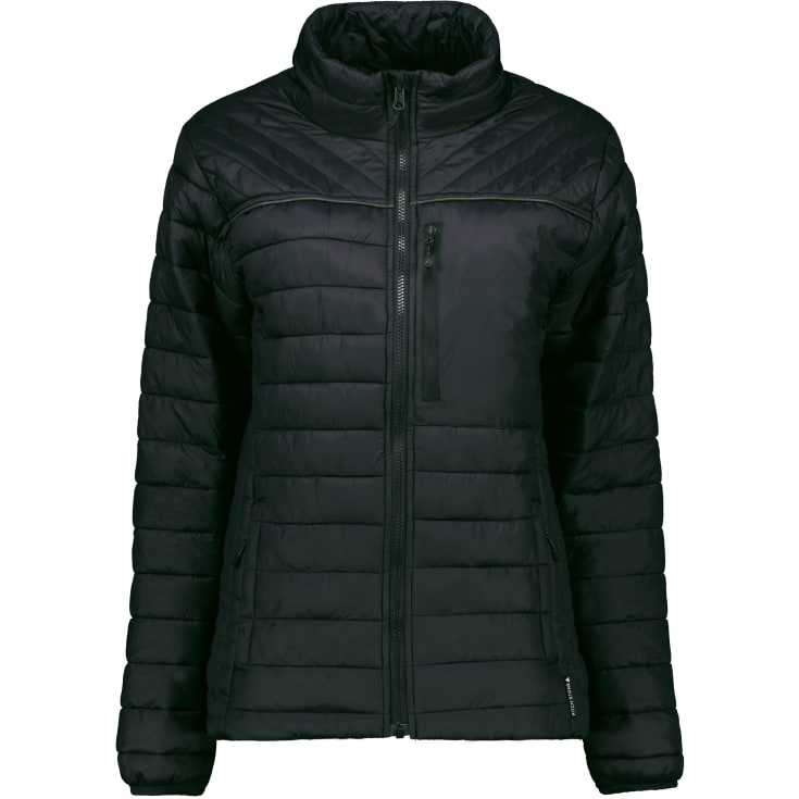 Pitch Stone Active-Pro Zip-in vatteret damejakke, Black, L