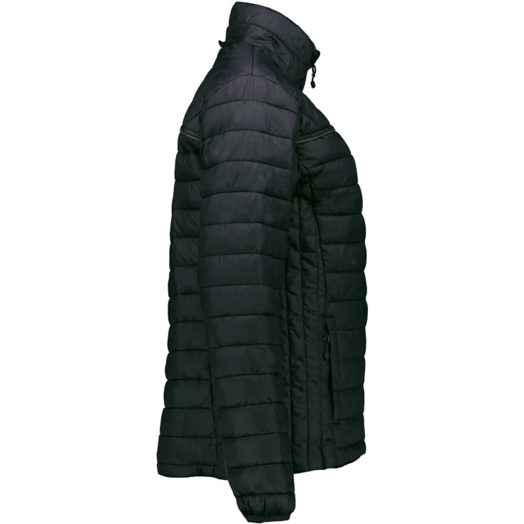 Pitch Stone Active-Pro Zip-in vatteret damejakke, Black, L