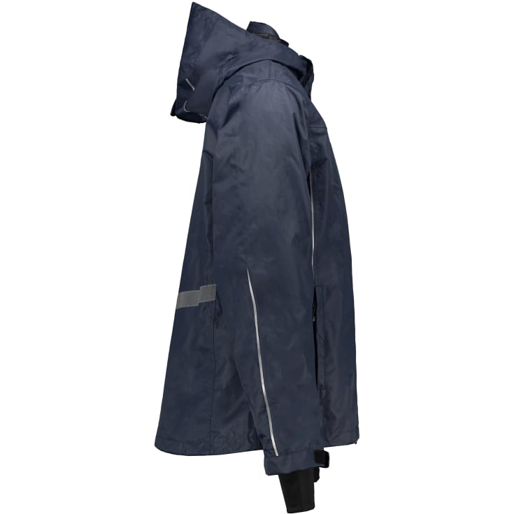 Pitch Stone Active-Pro Zip-in regnjakke, Navy, 2XL