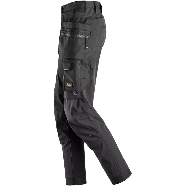 Snickers AllroundWork dame håndværkerbukser 6775 full stretch, Black, 21