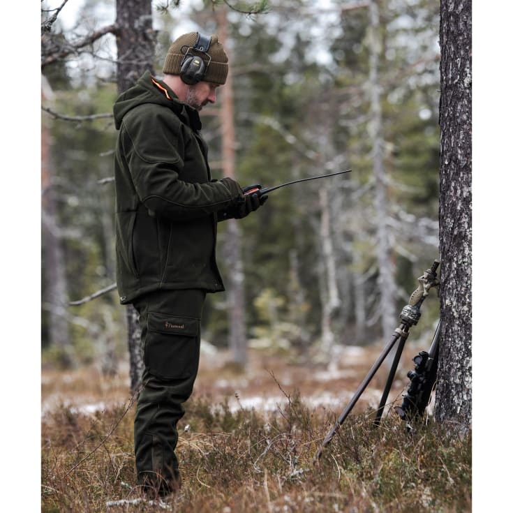 Pinewood Furudal Hunters jakke med uld, Moss green, L