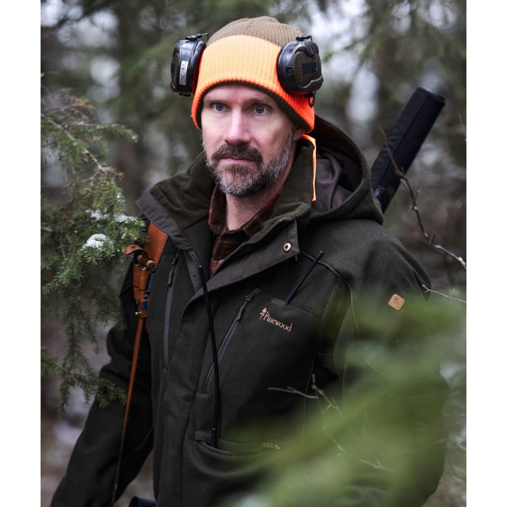 Pinewood Furudal Hunters jakke med uld, Moss green, L