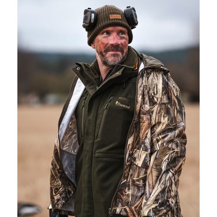 Pinewood Furudal Hunters jakke med uld, Moss green, L