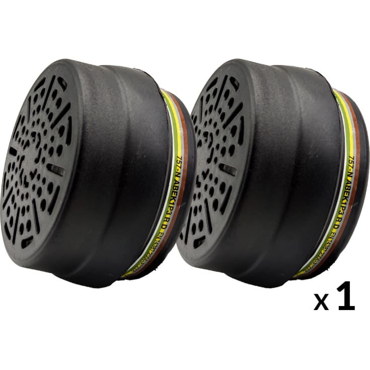 OX-ON filtersæt Comfort ABEK1P3, Sort, ONESIZE