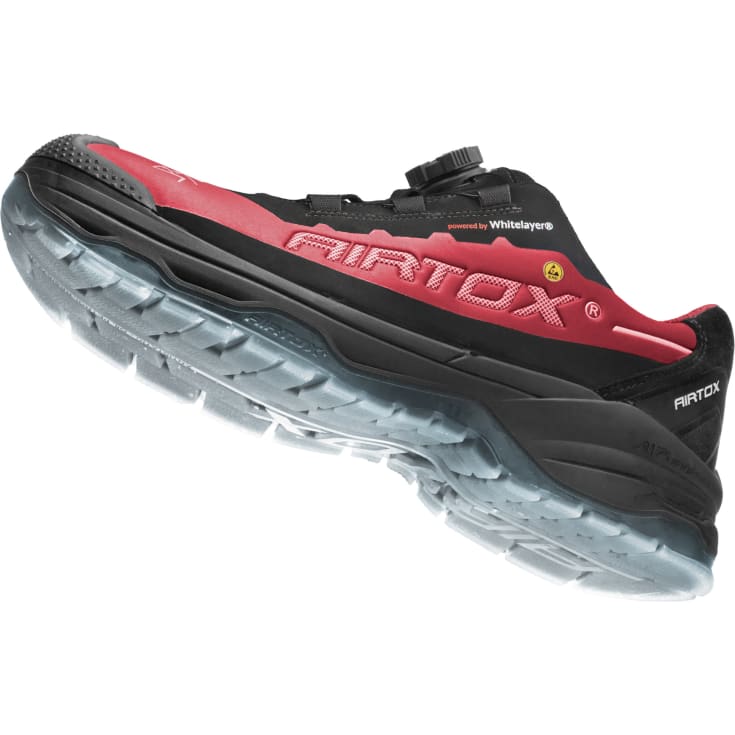 Airtox TX44 sikkerhedssko S3, Rød/Sort, 45