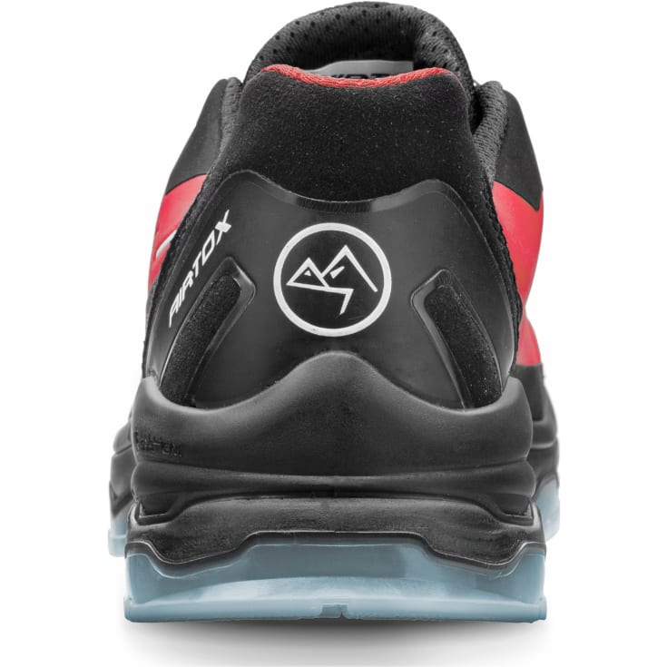 Airtox TX44 sikkerhedssko S3, Rød/Sort, 45