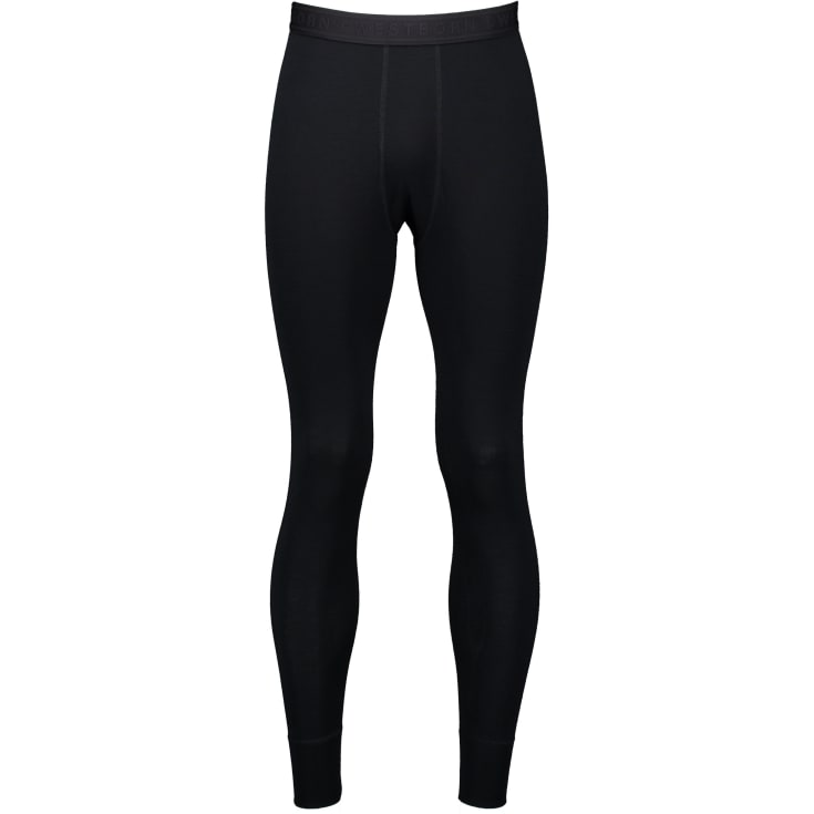 Westborn baselayer bukser med merinould, Black, M