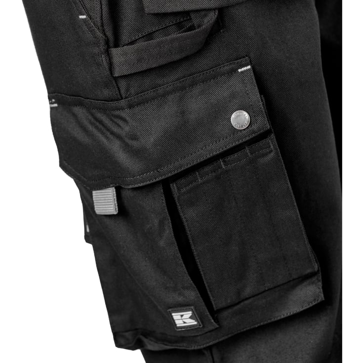 Kramp Original overalls, Sort, 3XL