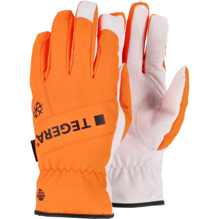 Tegera 288 vinter arbejdshandsker, Orange/hvid, 11